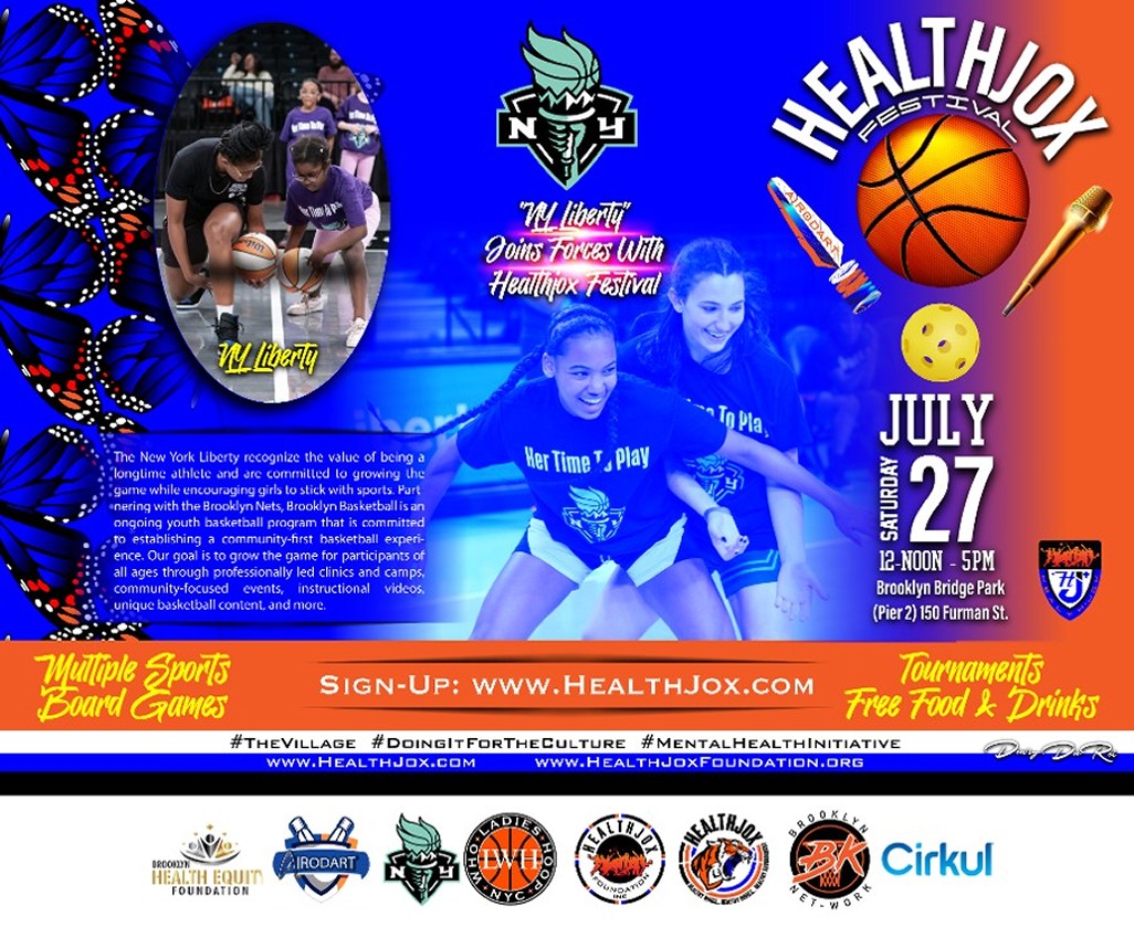 New York Liberty joins HealthJox Festival